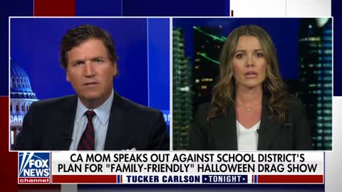 California Mom Speaks With Tucker After Slamming School Board Over 'Family-Friendly' Drag Show