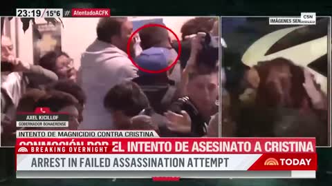 Assassination Attempt On Argentina’s VP Caught On Camera