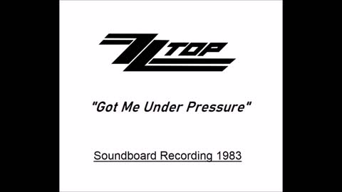 ZZ Top - Got Me Under Pressure (Live in Newcastle 1983) Soundboard
