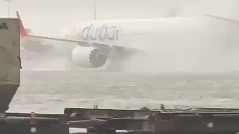 Apocalyptic video shows Dubai airport under water after reports of "cloud seeding"