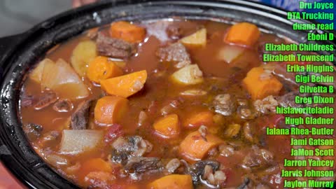 Beef Barley Stew | Crock Pot Recipe