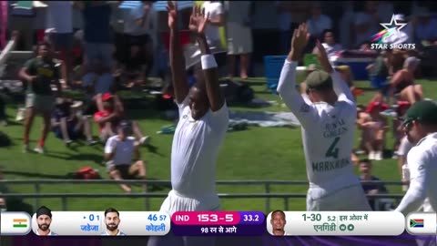 A Flurry Of Wickets Highlights Day 1 of the Cape Town Test _ SA v IND