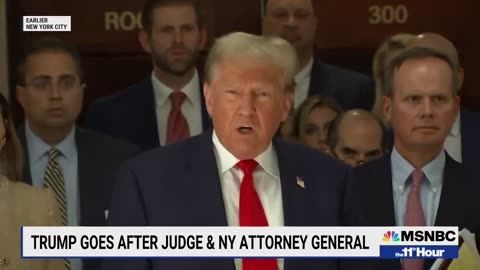 Trump in courtroom for third day of New York civil fraud trial #msnbc #trump #newyork