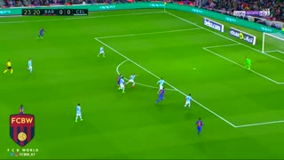El golazo de Messi vs Celta Vigo