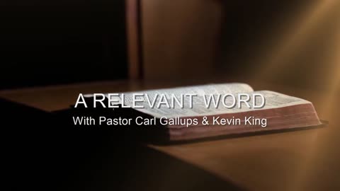 The Name Of JESUS Is In The Old Testament? A RELEVANT WORD with Pastor Carl Gallups