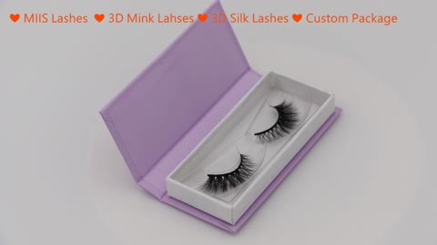 Custom Packaging Mink Fur Lashes