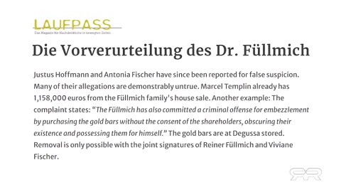 The Illegal Kidnapping and Persecution of Reiner Fuëllmich