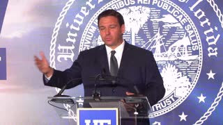 Governor Ron DeSantis Delivers Remarks at the University of Florida