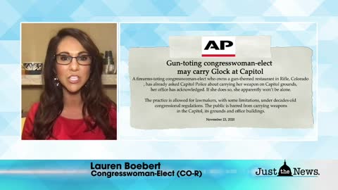 Pistol-packin' member-elect: Lauren Boebert opts for do-it-yourself security in high-crime D.C.