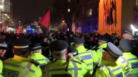 Antifa Riots In London And Attacks Police After Conservative Win [WATCH]