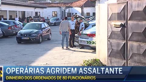 Ladrão apanhado enquanto tentava assaltar fábrica em Penafiel.