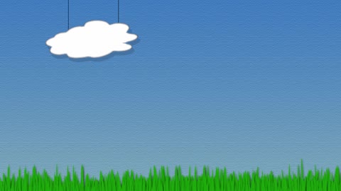 Clouds and Grass - for your video editing