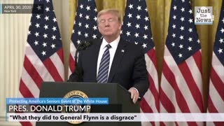 President Trump on Flynn