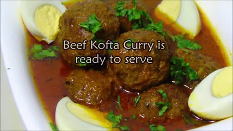 Beef kofta curry's - Meat balls recipe