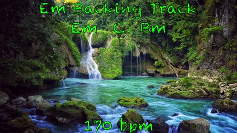 Em Backing Track 170 bpm