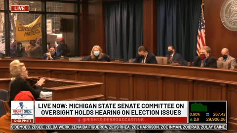 'DOMINION' BOMBSHELL FROM MI SENATE HEARINGS!!!