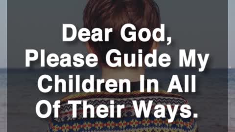 Please Guide My Children