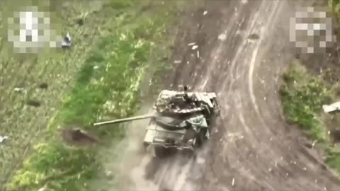 T-90 Tank Survives Two Hits From FPV Drones