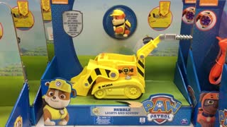 Paw Patrol Rubble Lights and Sounds