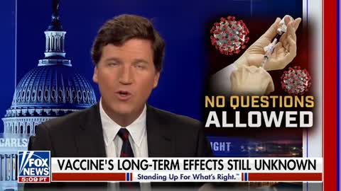 Tucker Carlson - 5-5-2021 - VEARS report from CDC