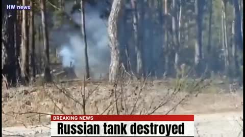 Heavy Combat Footage Destroyed Russian tanks with Ukrainian Bayraktar TB2