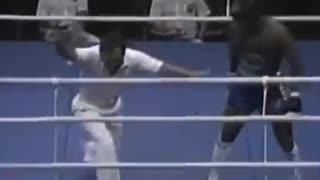 15 years old Mike Tyson 8 second KO