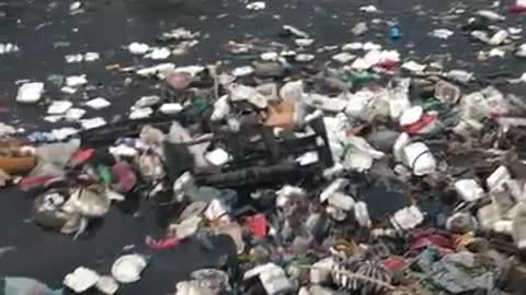 River of Trash in Haiti