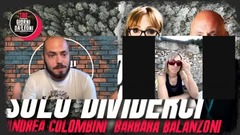 100 GIORNI DA LEONI: “VOGLIONO SOLO DIVIDERCI”, con Andrea Colombini e Barbara Balanzoni!!😇💖👍