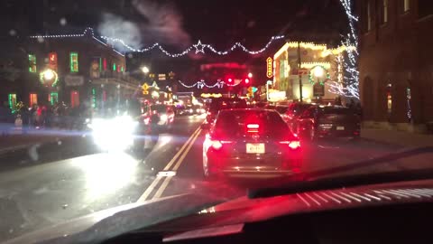 Drive Through Grapevine, The Christmas Capital of Texas!