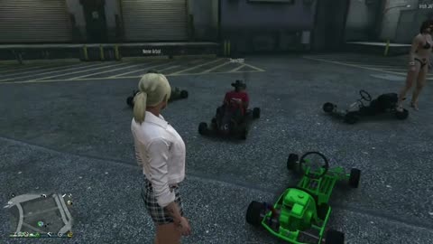 GTA 5 FUN WITH GO-CARTS