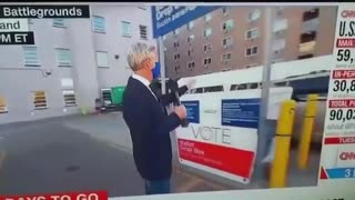 CNN actually broadcast someone stuffing a ballot box ...