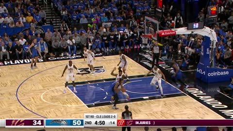 Paolo shows off the footwork and has 19 already in the 1st half