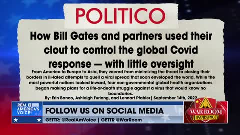Dr. Robert Malone: Politico Article Used as 'Modified Limited Hangout' by Global Elite