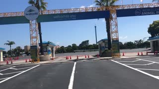 Sea World San Diego Closed Entrance