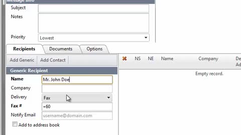 (OLD) How-To: Sending a Fax using the etherFAX Console