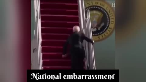 Joe Biden this is what a national embarrassment looks like