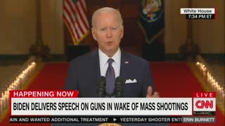 WATCH: President Joe Biden's Gun Grab Address