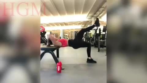 SUCH BEAUTIFUL GIRLS IN GYM (Unreal Slow Motion Workout Training) Female Fitness Motivation HD
