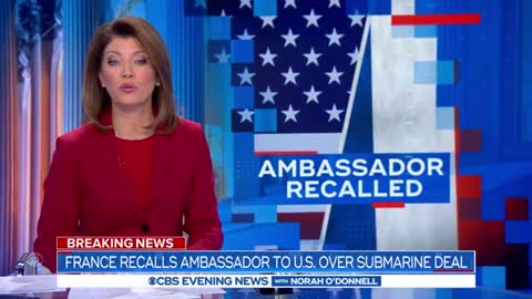 France recalls it's ambassador to the U.S.