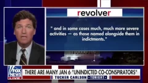 Tucker Carlson Segment On Revolver News's Piece About January 6th with FBI