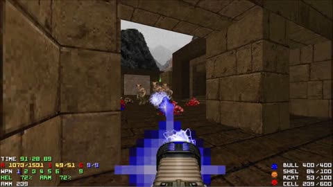 Doom 2 From Hell to Eternity Level 4 UV with 99.8% in 1:42:24