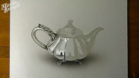 Draw The Color Reflective Surface Of The Teapot