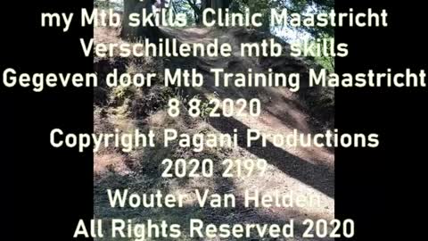 Paganiproductions@mtb clinic 8 8 2020 maastricht