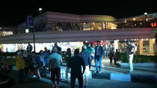 Crowds Got Included In Street Show In Sharm El Sheikh