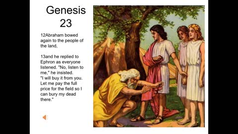 Prayer to Genesis 23