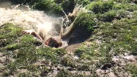 Mud slide