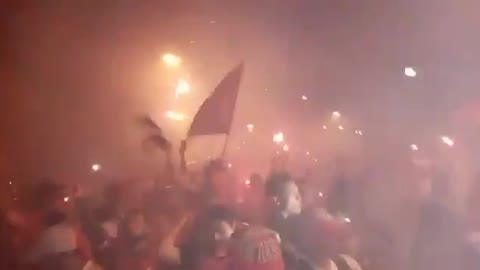 Video: Hinchas del América generaron aglomeraciones y riñas en Bucaramanga y el área