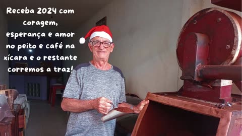 Mensagem de Natal e Ano Novo de Chico de Lelé em Conceição do Jacuípe