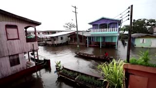 Drone captures devastating floods in Brazil
