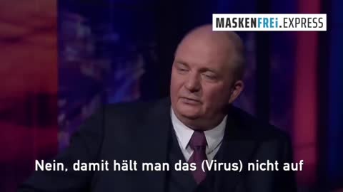 Prof. Drosten zur Wirksamkeit von Masken 😎